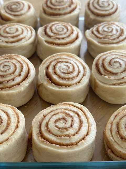 Sourdough cinnamon rolls