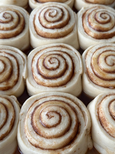 Sourdough cinnamon rolls