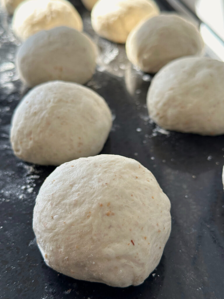 Preshaped dough